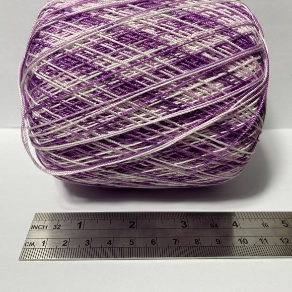 4 Aunt Lydia's Crochet Thread Shades of Purple - Picture 5 of 7